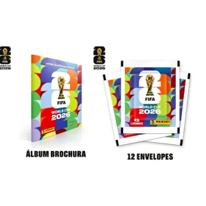 2026 World Cup - Card Cover Album + 12 Sticker Packs -FIFA WORLD CUP 2026™️